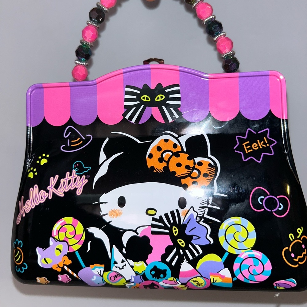 Hello Kitty Halloween Tin Bucket Limited Edition
